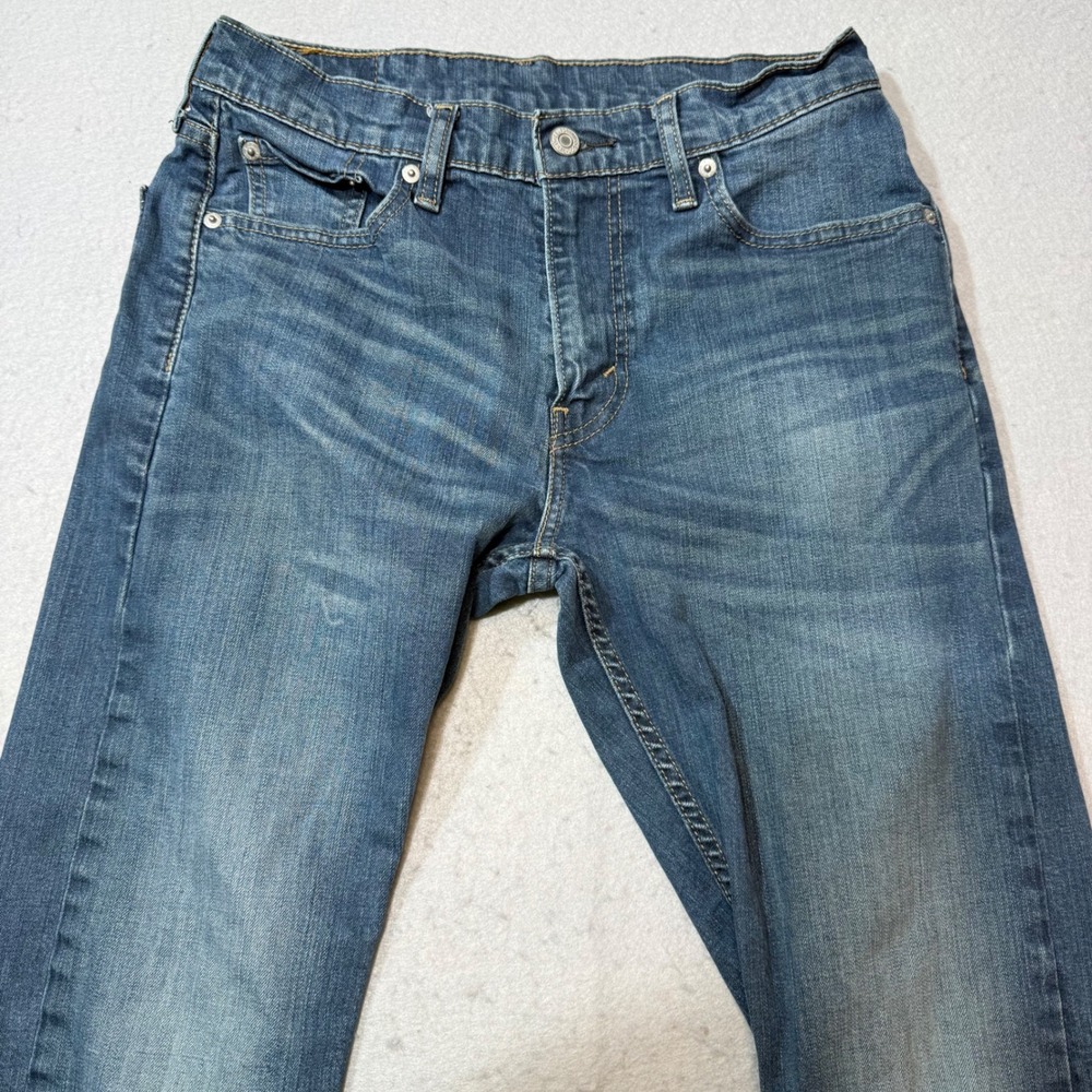 Levi's 511 Slim Fit Jeans Mens W30‎ L32 Blue Stretch Cotton Blend